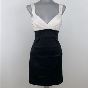 Misope Black & White Dress